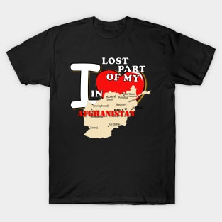 I Lost Part My Heart in Afghainstan T-Shirt